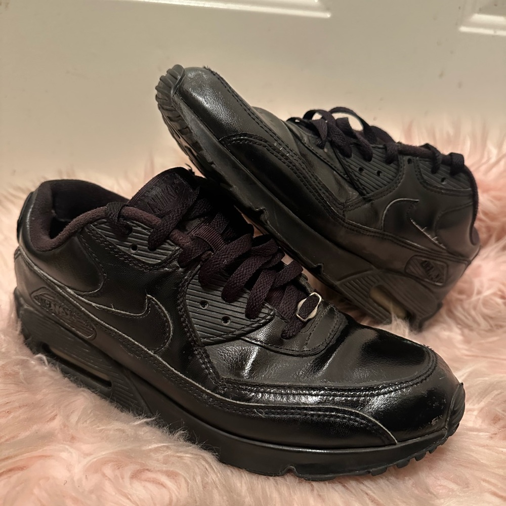 Nike Air Max Shiny Black Sneakers
